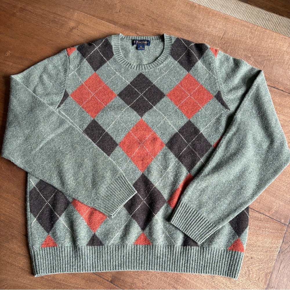 Brooks Brothers 100% Scottish Lambswool Sweater XL